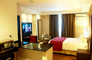 Junior Suite con mini cocina - Principe Hotel & Suites, Panama